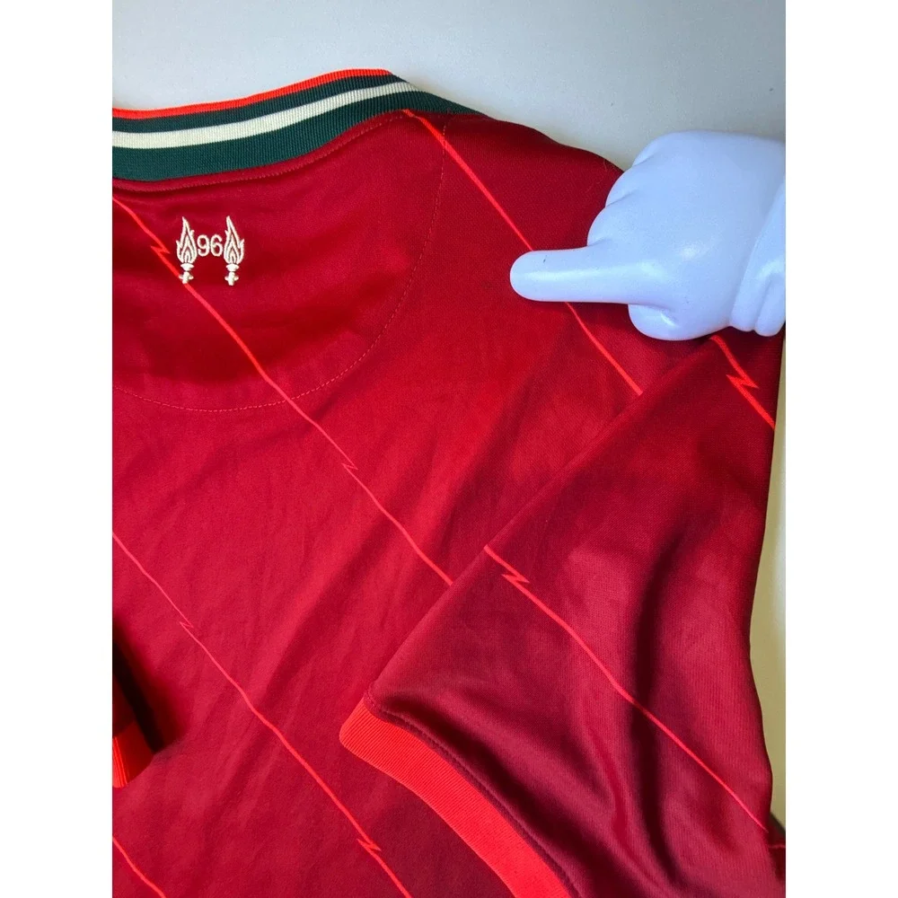 Nike Liverpool FC Soccer Jersey 2021 22 Home Red Small Dri Fit Shirt